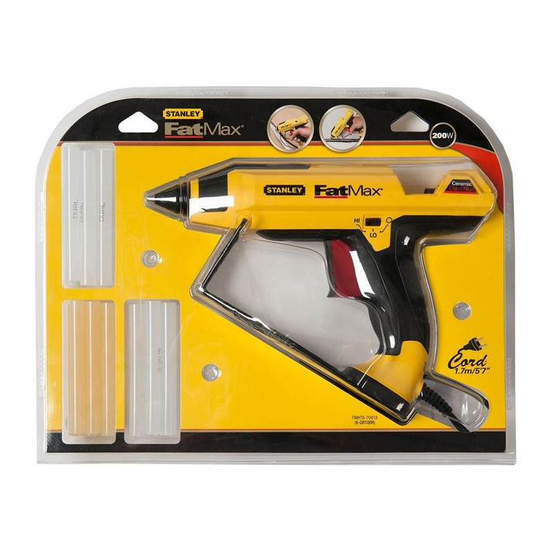Pistola de Cola Stanley GR100R 100W a 200W