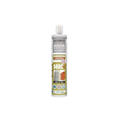 Bucha Quimica Vinilester c/ 300ml, KOBY