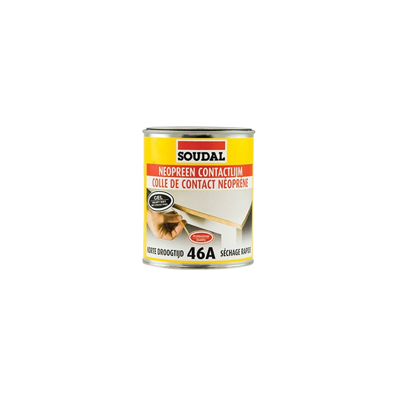 Tubo Cola de Contacto Gel 46A ,125ml-Soudal