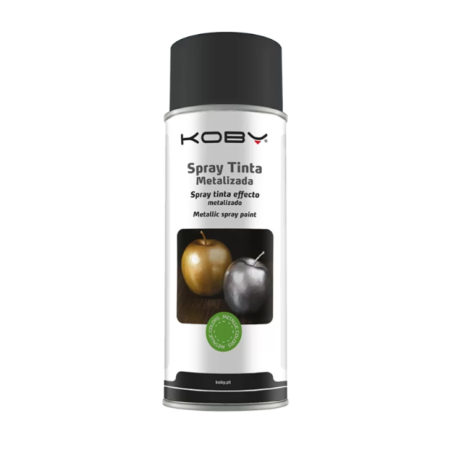 Spray Acrílico Metalizado Dourado 400 ml