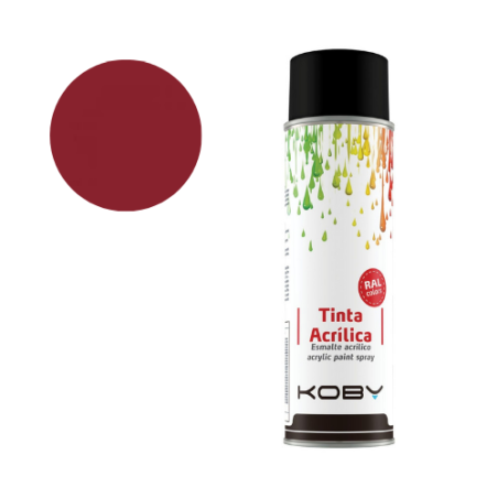Spray Tinta Acrílica 400ml, RAL 3003 (Vermelho)