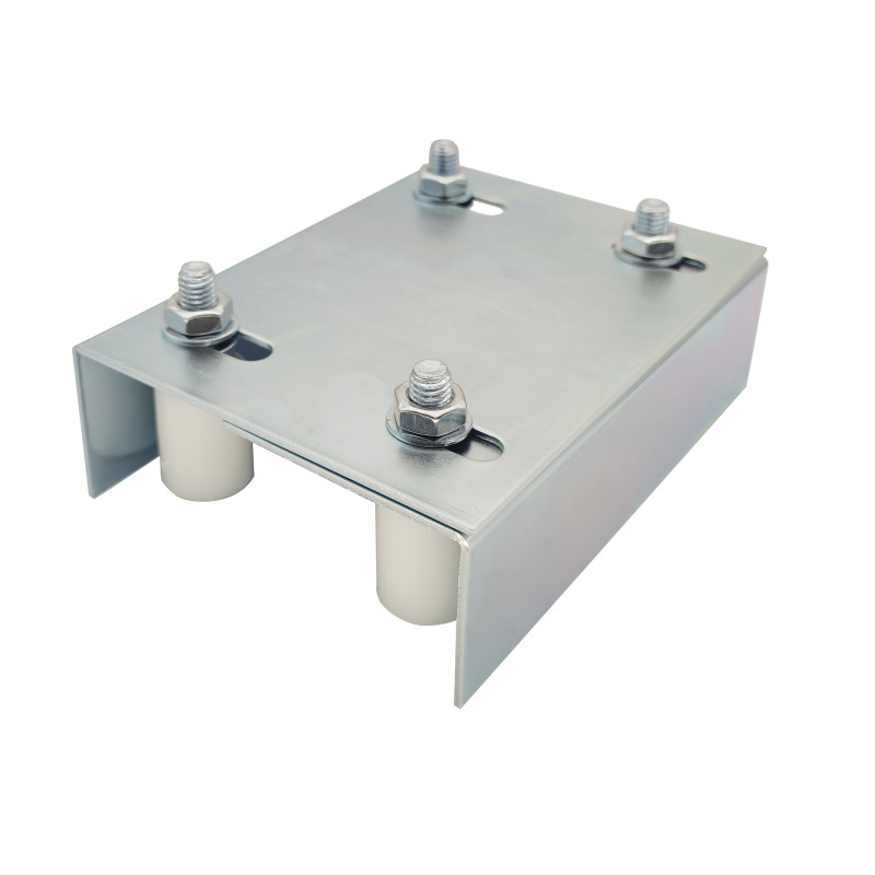 Placa c/ 4 guias nylon 30x40 Strong
