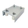 Placa c/ 4 guias nylon 30x40 Strong