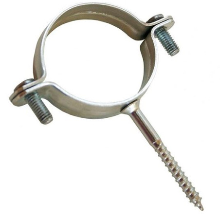 Abracadeira inox C/ Espigão 1"1/2