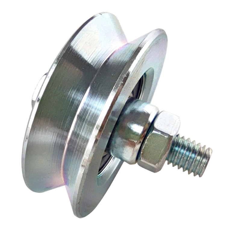 Roda Inox em V 120mm Strong