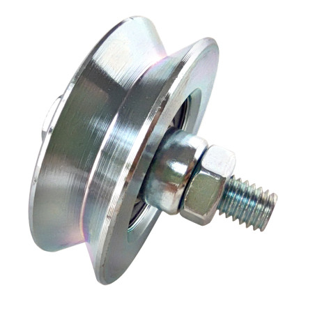 Roda Inox em V 120mm Strong