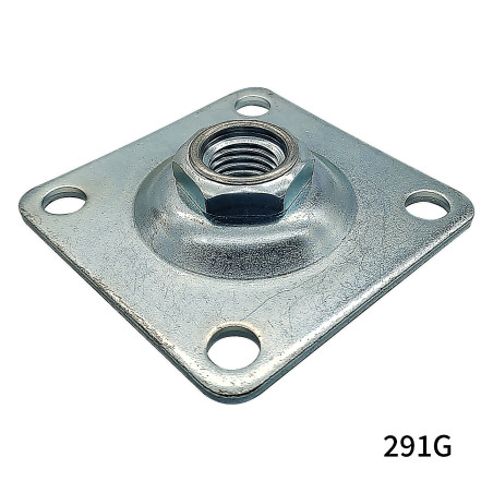 Placa quadrada c/ porca ajustável M16 Strong