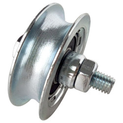 Roda em U 100mm canal 16...