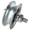 Roda em U 100mm canal 16 Strong