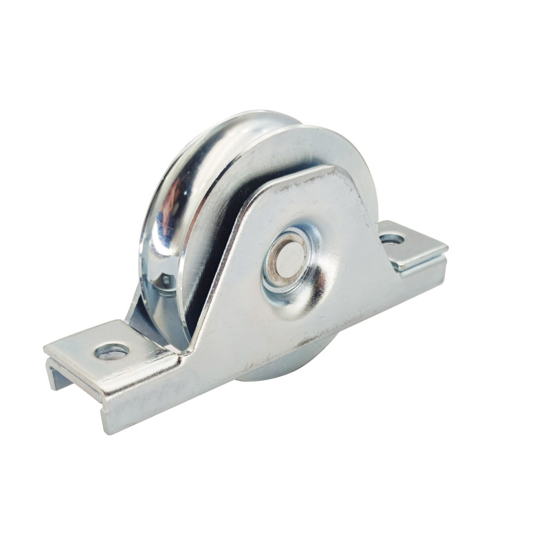Roda em U 80mm canal 16 p/ aparafusar Strong