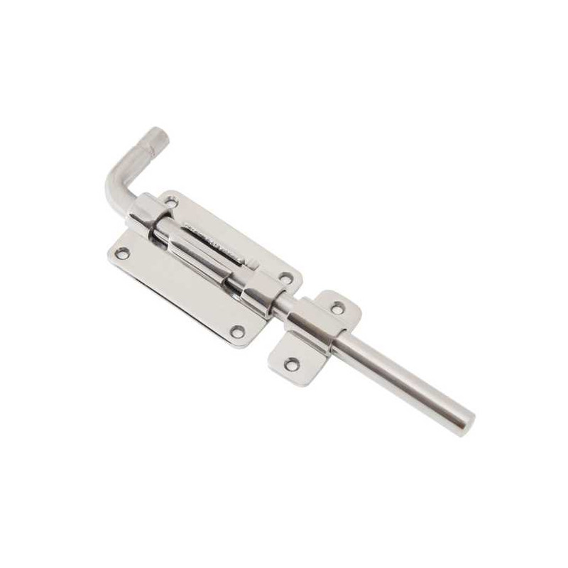 Fecho Soldar Inox Polido 316 c/ placa