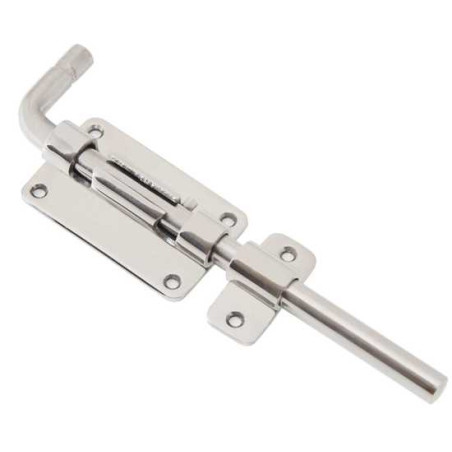 Fecho Soldar Inox Polido 316 c/ placa