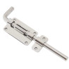Fecho Soldar Inox Polido 316 c/ placa