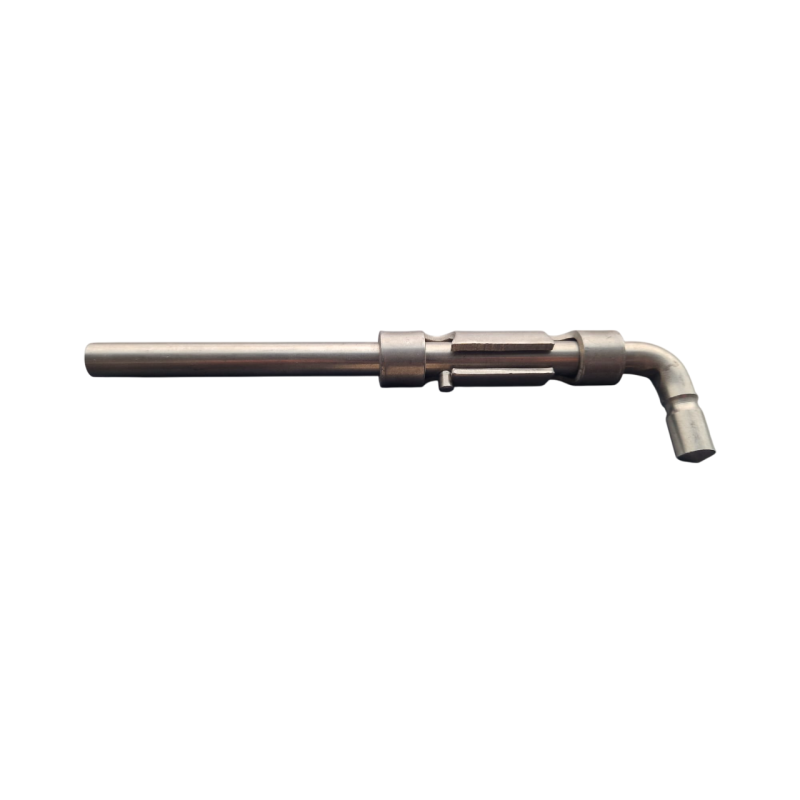 Fecho Redondo Inox p/ Soldar Aço 4/8x1P