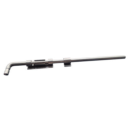 Fecho Redondo Inox p/ Soldar Aço 4/8x2P