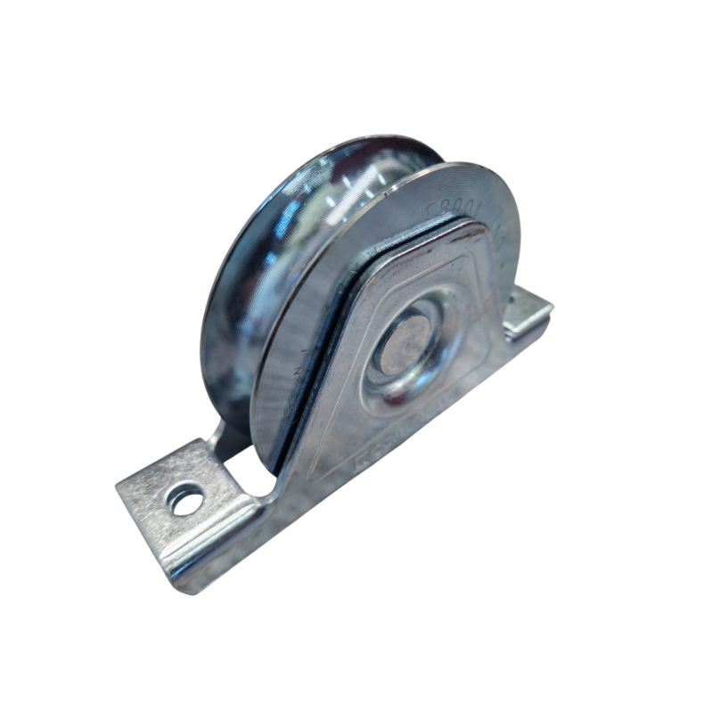 Roda em U 60 canal 16 p/ aparafusar