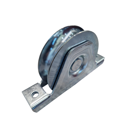 Roda em U 60 canal 16 p/ aparafusar