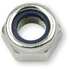 Porca Sextavada com freio DIN 985, INOX A2