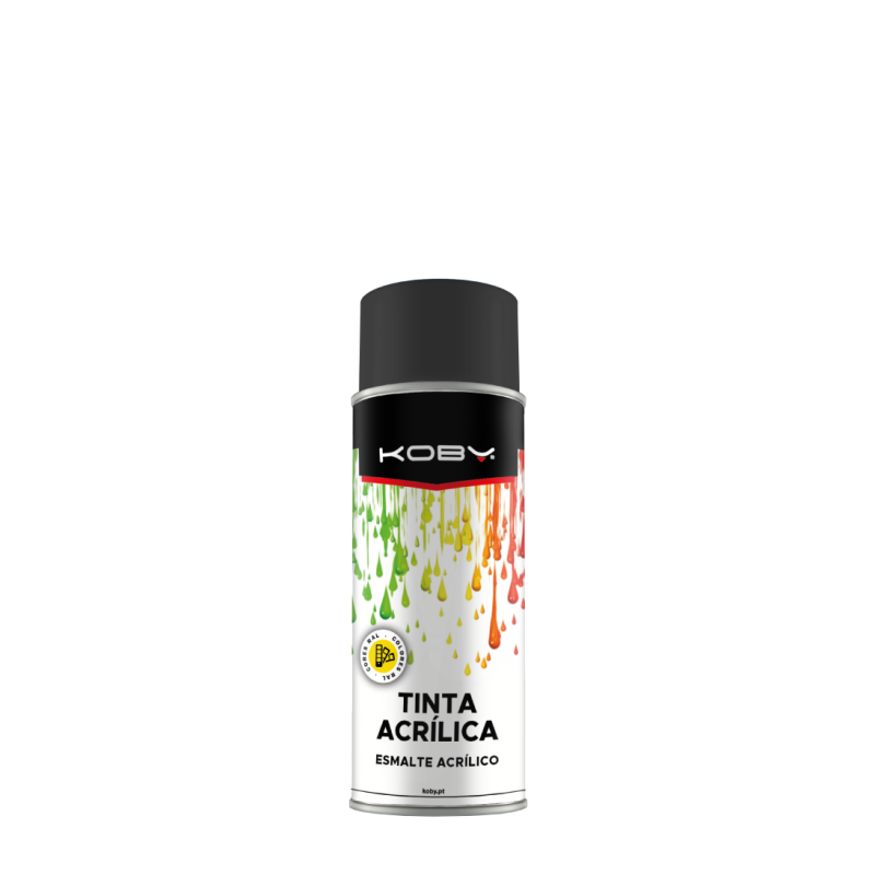 Spray Acrilico 400ml, Aluminio Ral 9006 Koby