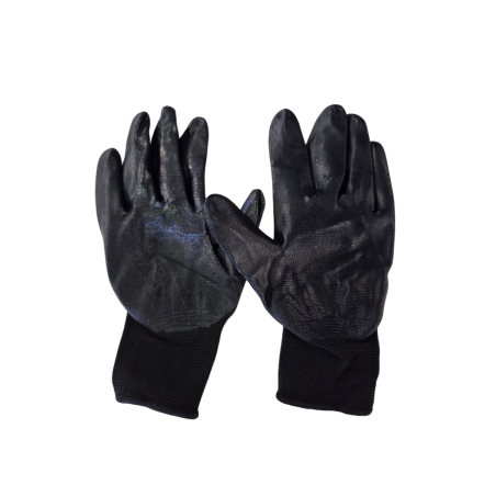 Luva nitrilo preto Strong Tamanho 8