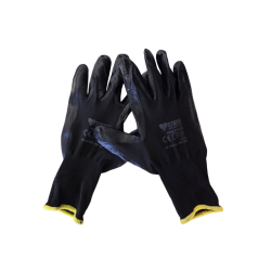 Luva nitrilo preto Strong Tamanho 10
