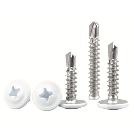 Parafuso Auto Perfurante DIN 7504 RS - Ral 9010