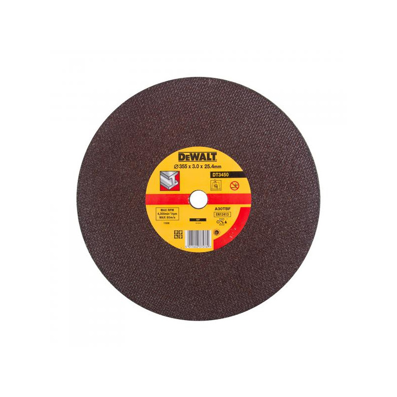 Disco p/ Serra Corte  Rapido 355x3.0x22.2, Dewalt