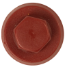 Tampa Terracota p/ parafuso sext.