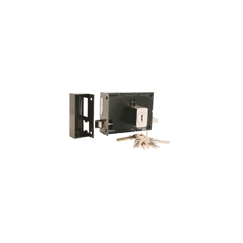 Fechadura 249/10, c/ 2 entradas Canh. 40mm