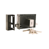 Fechadura 249/10, c/ 2 entradas Canh. 40mm