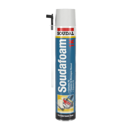 Espuma de poliuretano Manual,750ml, Soudal