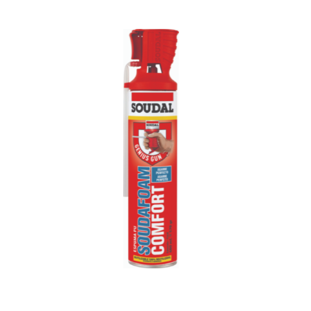 Espuma de poliu. Confort Manual,600ml, Soudal