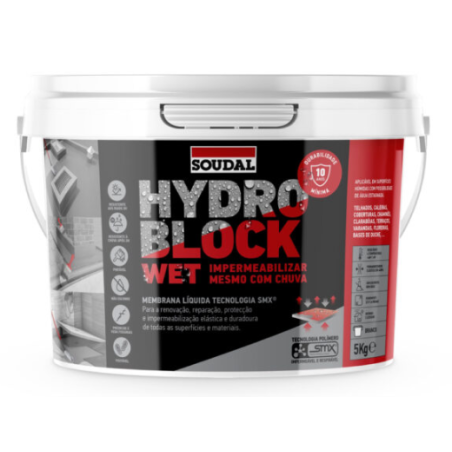 Soudagum HYDRO Branco 5Kg, Soudal