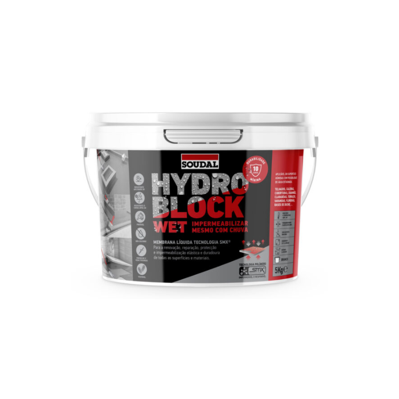 Soudagum HYDRO Cinza 5Kg, Soudal