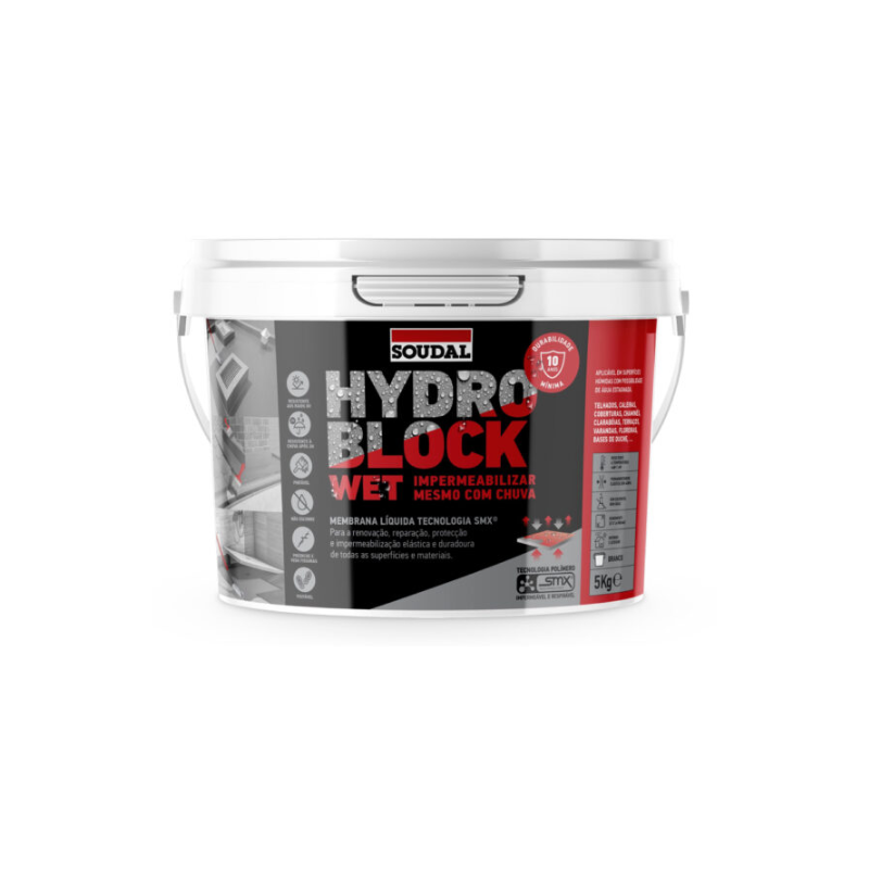 Soudagum HYDRO Terracota 5Kg, Soudal