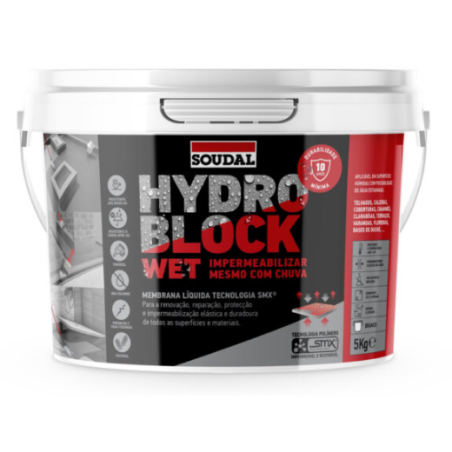 Soudagum HYDRO Terracota 5Kg, Soudal