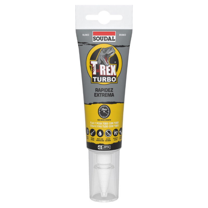 T-REX TURBO  125ml, Branco Soudal