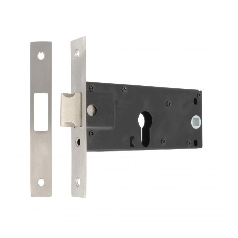 FECHADURA 726-70 AÇO INOXIDAVEL MATE (S)