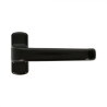 PUXADOR EPSILON ALUMINIO PRETO CONJ (D)