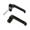 PUXADOR EPSILON ALUMINIO PRETO CONJ (D)