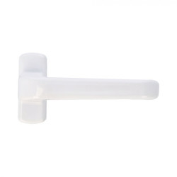 PUXADOR EPSILON ALUMINIO BRANCO CONJ (D)
