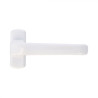 PUXADOR EPSILON ALUMINIO BRANCO CONJ (D)