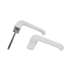 PUXADOR EPSILON ALUMINIO BRANCO CONJ (D)