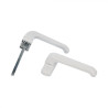 PUXADOR EPSILON ALUMINIO BRANCO CONJ (D)