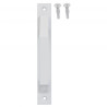 PUXADOR 3040 ALUMINIO BRANCO (D)