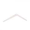 POLEIA 1-400X350 AÇO BRANCO (S)
