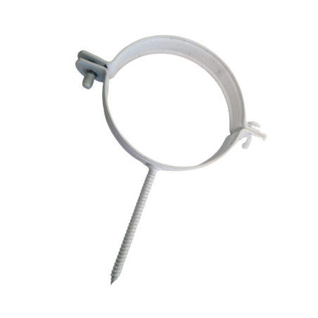 Abracadeira Espigao 80º c/  PVC Branco, Dakota