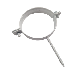 Abracadeira Espigao 80º c/  PVC Branco, Dakota