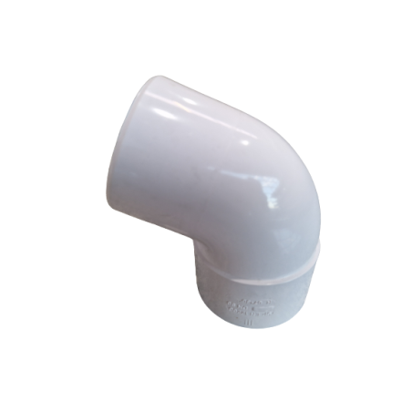 Curva 67º c/  PVC Branco, Dakota